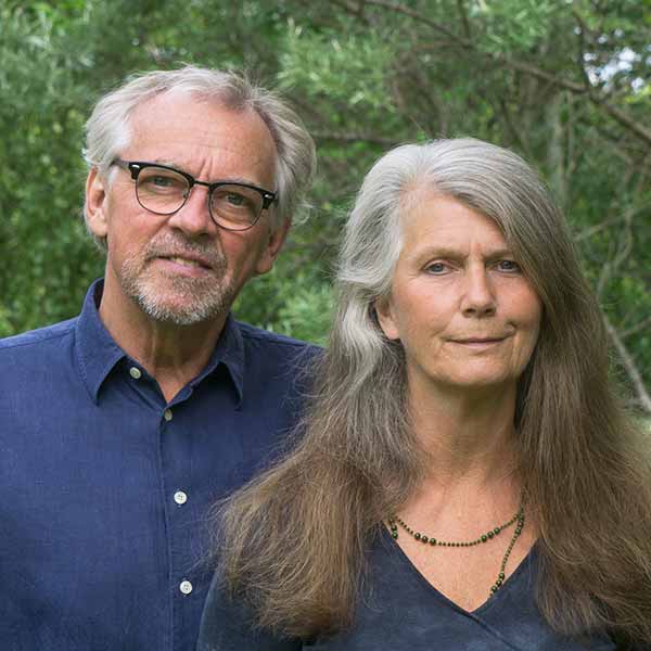 Foto av Peter Ahlén och Kristina "Lutt" Jeorell